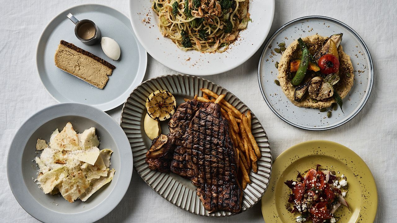 [Shinjuku Store 10th Anniversary Special Price] GH COURSE: Appetizer + Pasta + L-Bone Steak + Dessert