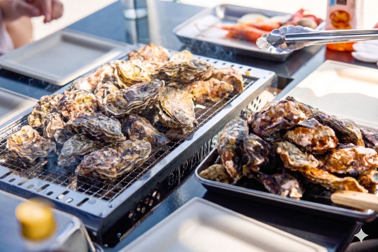 All-you-can-eat oysters / Children under elementary school age (80 minutes on weekdays / 70 minutes on weekends, holidays, and specific days)