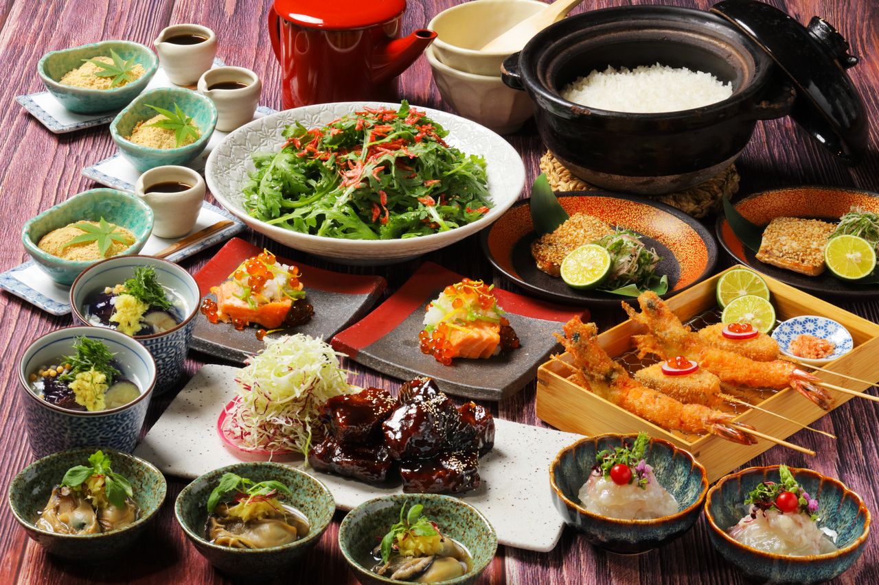 4/25～5/9限定価格！いいとこどりコース＋【2時間飲み放題】5500円→5000円　全9品