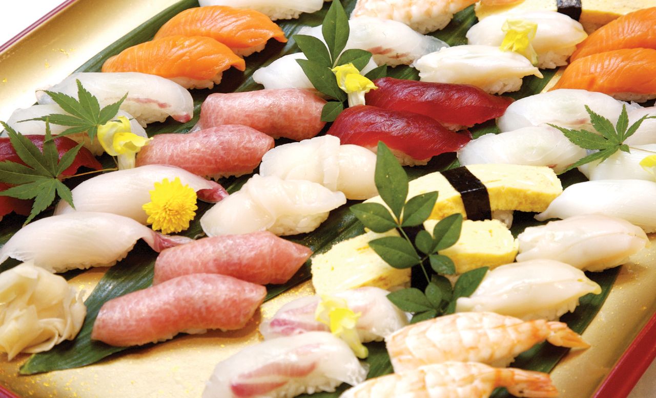 【5.6月第4土日限定】寿司ビュッフェと和食ランチ御膳～大人～