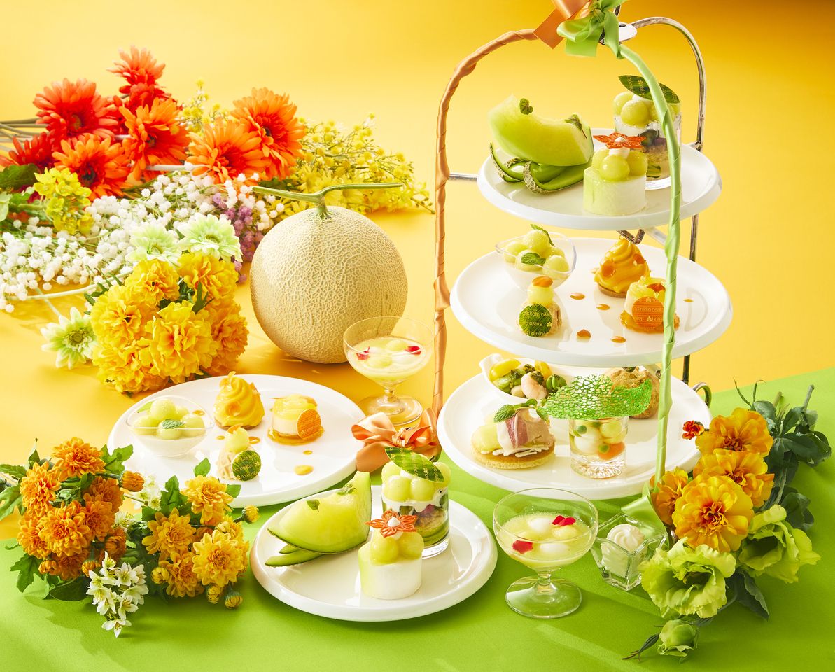 平日限定料金 メロンアフタヌーンティーセット