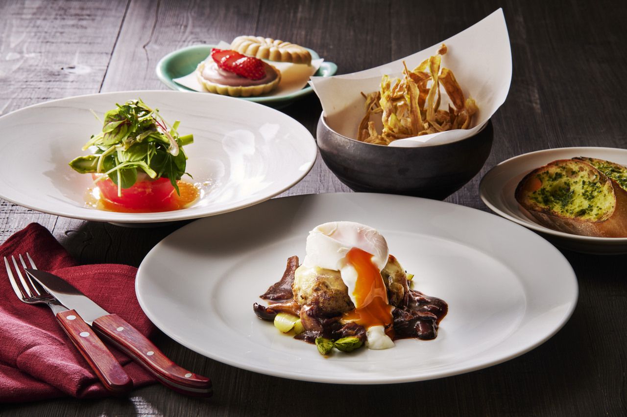 Teppanyaki Course 　Hamburger Steak Lunch