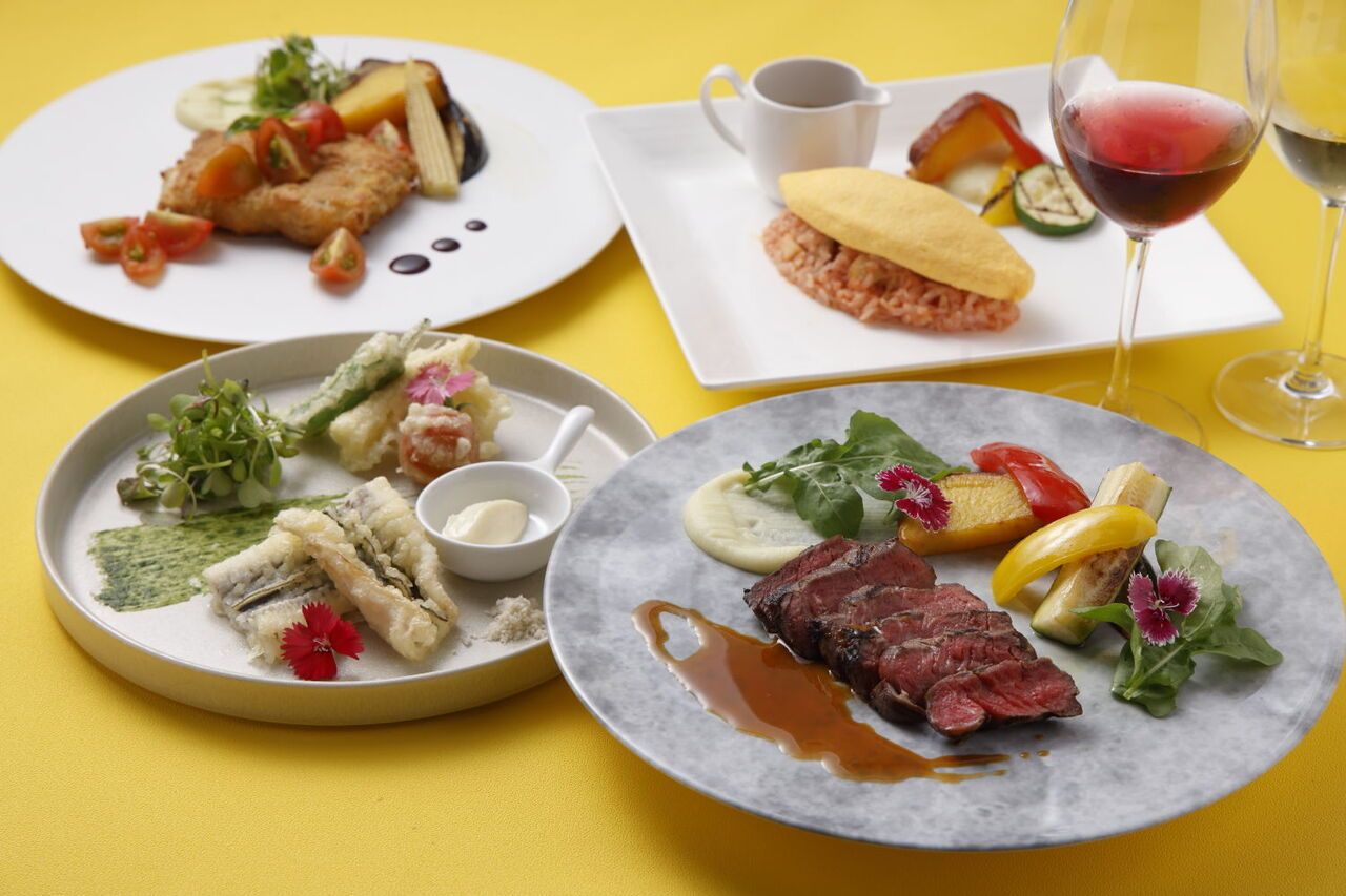  Choice of main dish + buffet included (unlimited time)