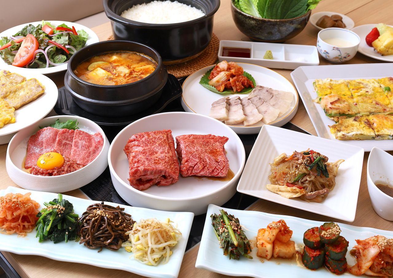 [Opening Celebration] A luxurious course featuring carefully selected virgin beef and Korean cuisine.