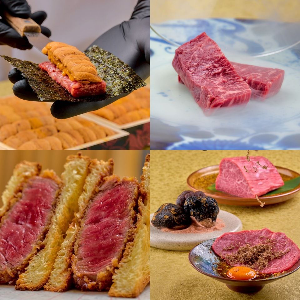 Private room guaranteed. Summer's [Ginza Chikamitsu 6-chome Specialty Course] offers "Wagyu Beef and Sea Urchin Yukhoe Dog - Finished Right Before Your Eyes" and "Selected Fillet Beef Spicy Brioche Cutlet Sandwich"! In addition, we offer grilled meats of carefully selected quality with our special condiments.