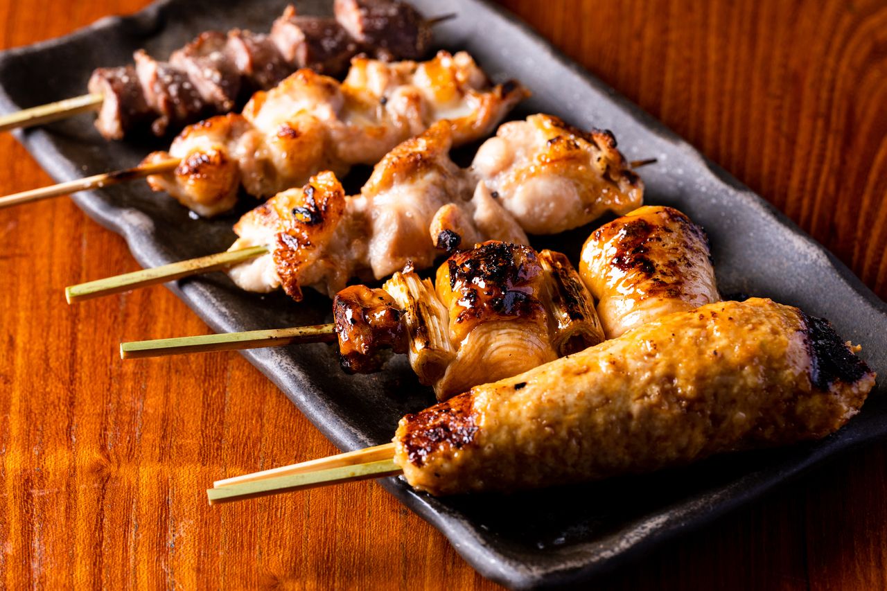 [All-you-can-drink included] Casual course | 4 skewers | 10 dishes total |