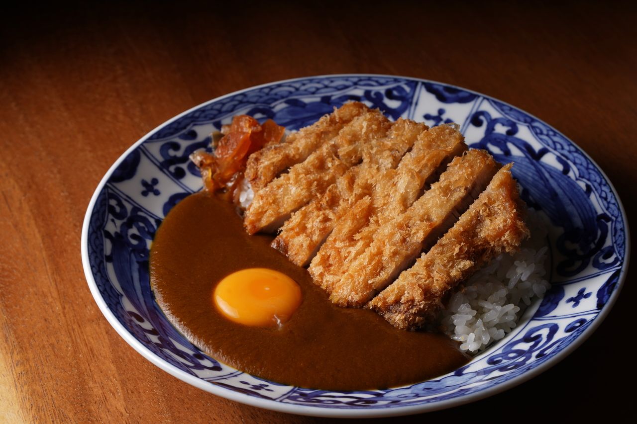 [Lunch] Bando Mochi Pork Loin Cutlet Curry