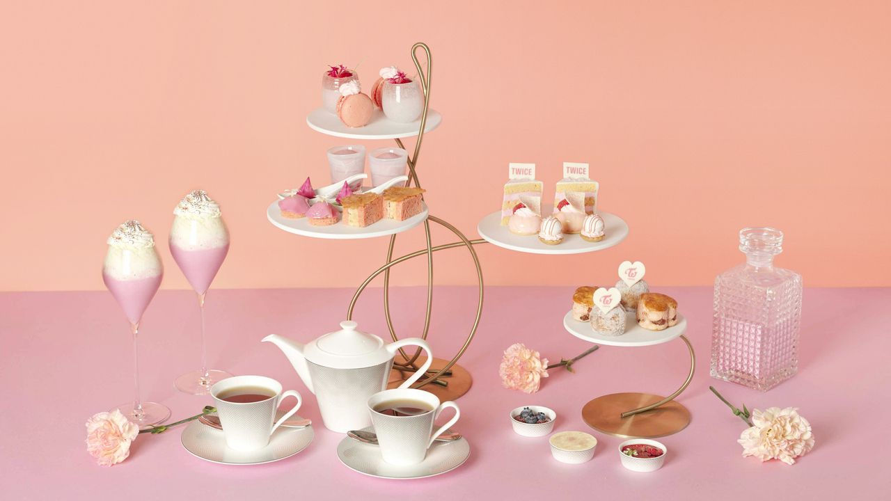 [Candy Dream] TWICE Afternoon Tea + Glass of Rosé Sparkling Wine