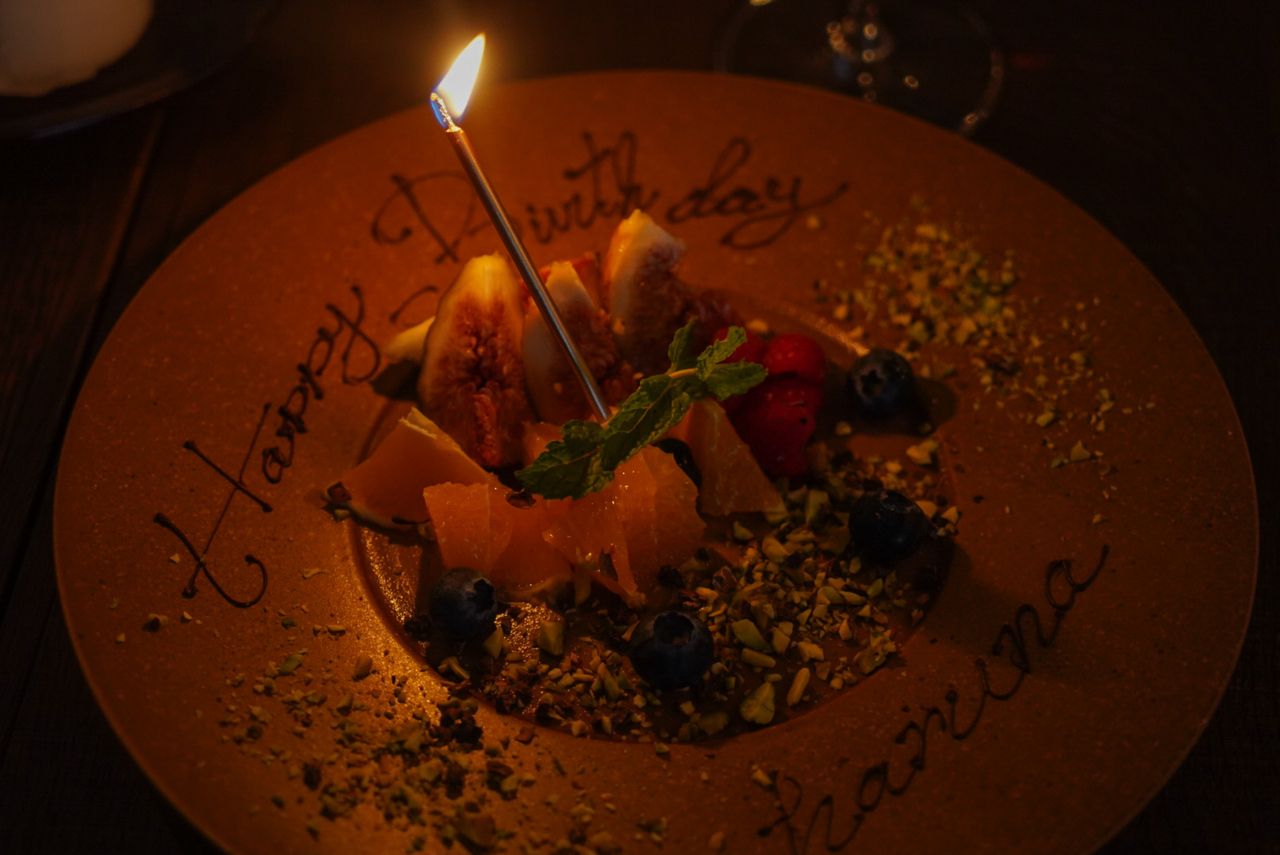 Birthday plate
