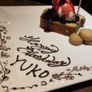 [How about a surprise?] Homemade dessert plate [Perfect for celebrations]