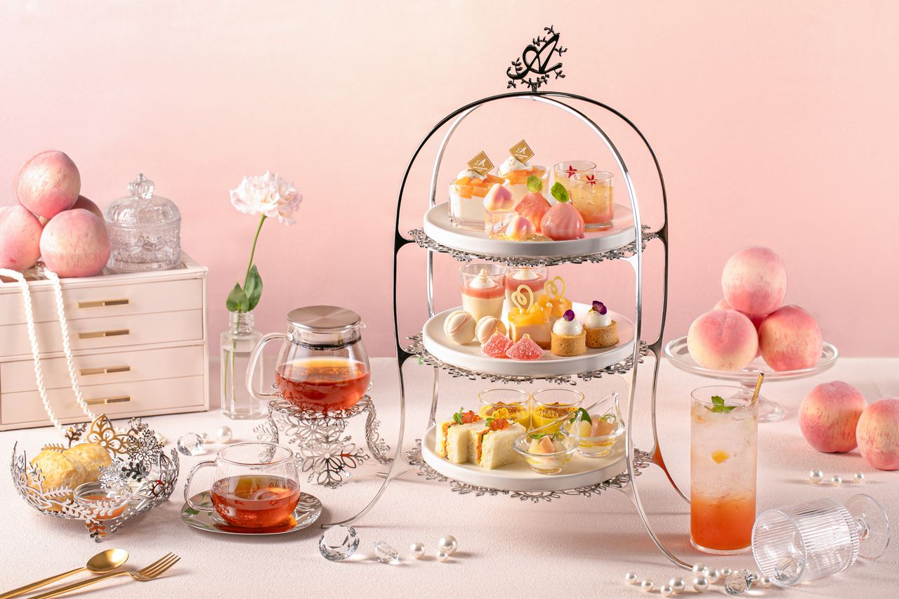 [July 15~] Peach Bijou Afternoon Tea