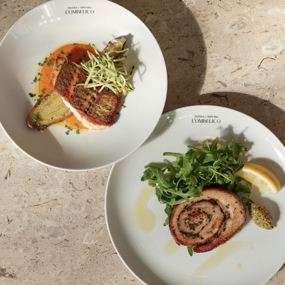 [Set B] Four appetizers and your choice of fish or meat dish