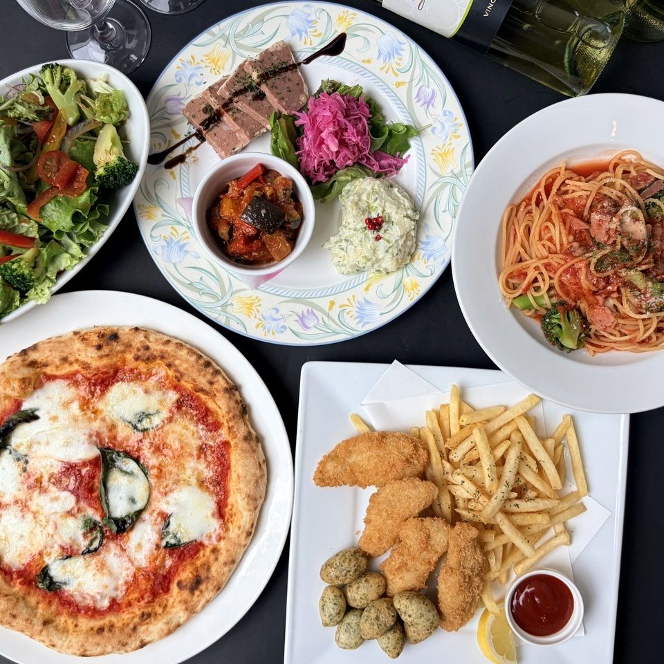 パーティ4,000円 全8品(2時間飲み放題付)