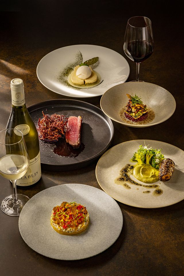 【KASA Dinner Course】5 dinner course + Champagne Free Flow