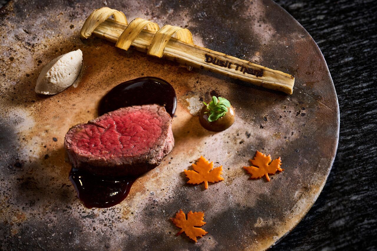 "Limited to 1 partiy per day" Dinner to enjoy KOBE Beef and Seasonal flavours