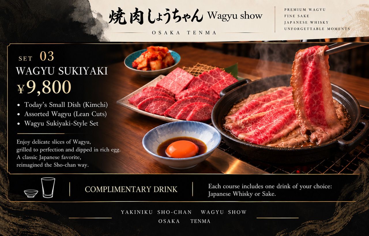 WAGYU & SUKIYAKI SELECTION