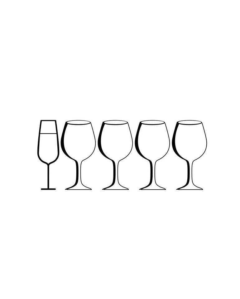 ワインペアリング5杯