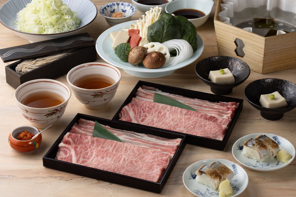  12/1~ [Carefully selected pork and Wagyu beef] Dashi shabu-shabu kaiseki course "Shiran"