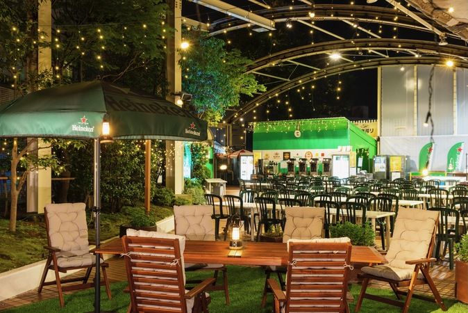 ANA Crowneplaza Beer Terrace