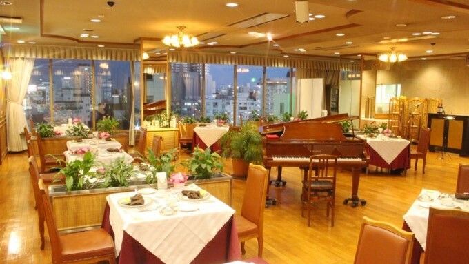 French restaurant "Aurora" / Hotel New Itaya