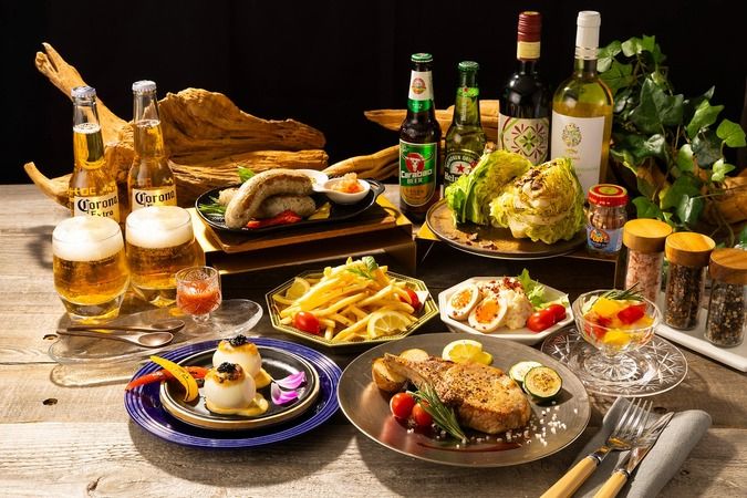 8F: Makibi Grill & Wine Octagon / RF: Octagon ~Rooftop BBQ Garden~