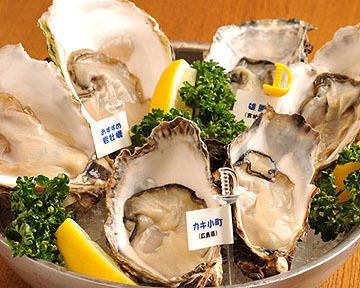 オイスターバーの牡蠣づくしスペシャルコース