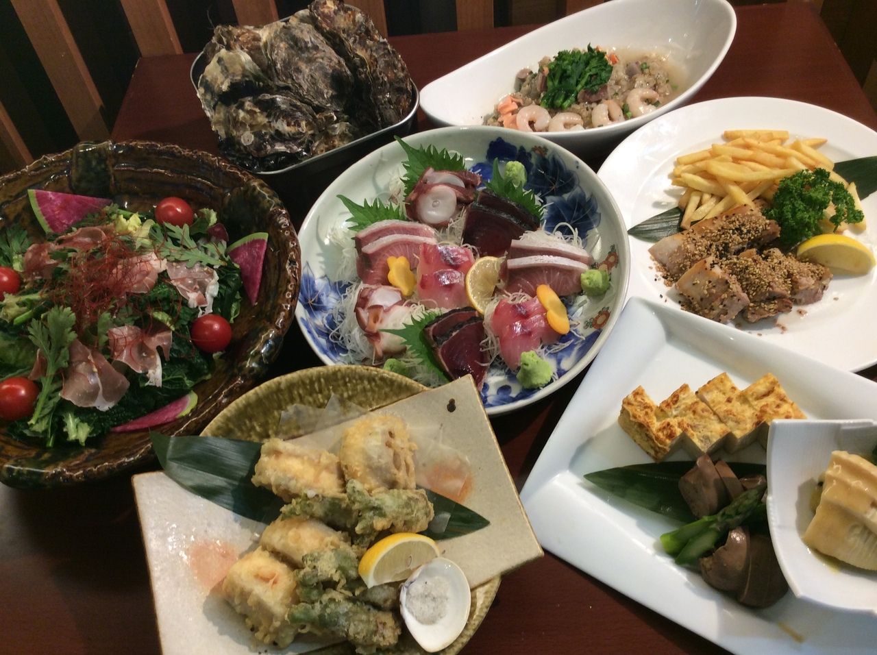 【All-you-can-drink all-you-can-eat】 In summer, the party is good at banquets! 4000 yen course