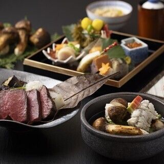 一人ひと鍋　黒毛和牛ステーキとふぐしゃぶ会席　16,500円