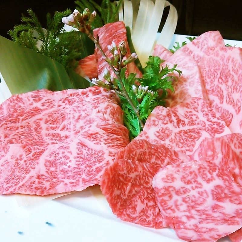 [Special Lunch] Enjoy two types of carefully selected meat and top tongue salt! With small bowl, kimchi, and soup <Kaede Gozen>