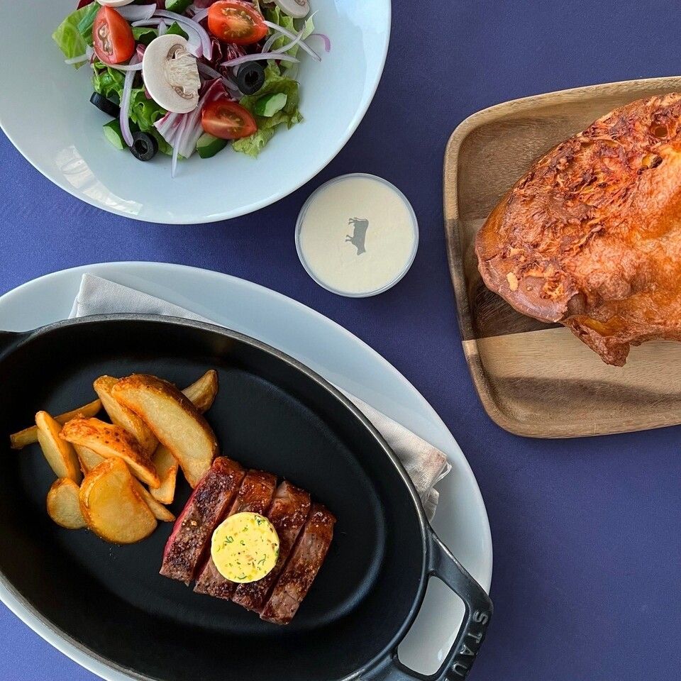 【テイクアウト】プライムサーロインステーキ150g セット