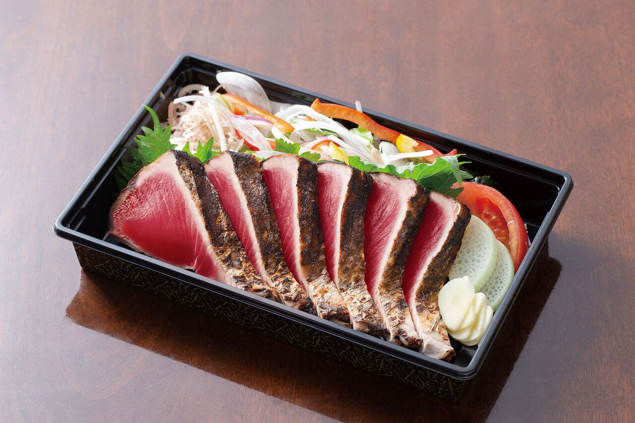 テイクアウト商品【炭火焼き 鰹のたたき】※6貫