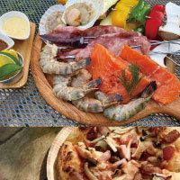 10時半～【昼BBQ+テント付き】TFG SEAFOOD BBQ（4時間制）【日帰り】