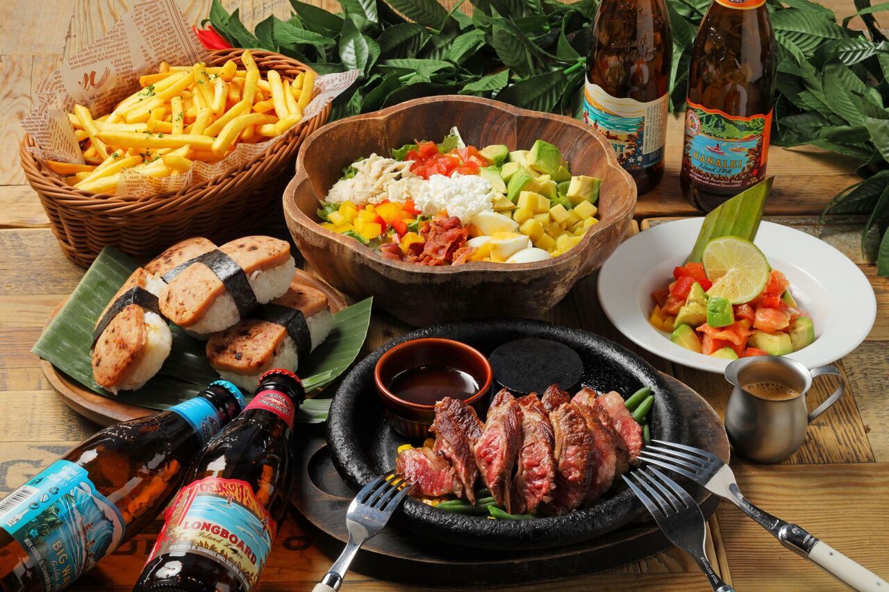 Aloha table コース 120分飲み放題付き