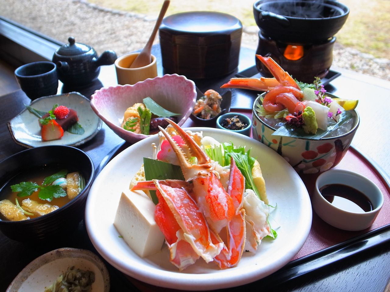 【期間限定ランチ】かにすき小鍋御膳