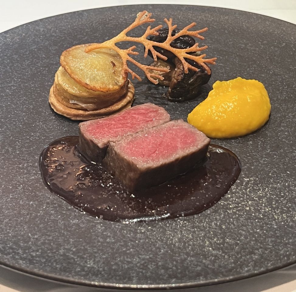 【贅沢なランチタイムをどうぞ】記念日におすすめ♪フォワグラ料理にメインは鮮魚料理と黒毛和牛A5肉のダブルメインデッシュ