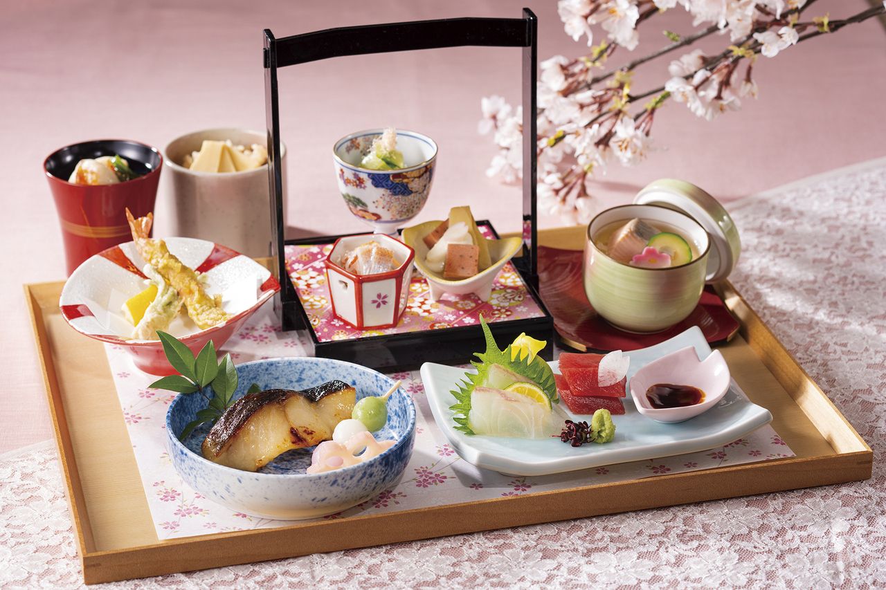 【Lunch set meal】 SAKURA GOZEN (Apr.)