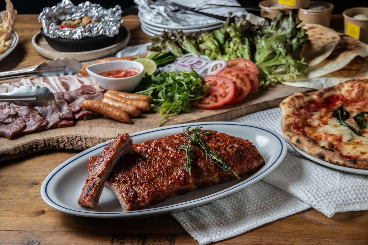 【土日祝ランチBBQ】　 ガーブプラン　11時～　飲み放題90分付き！！