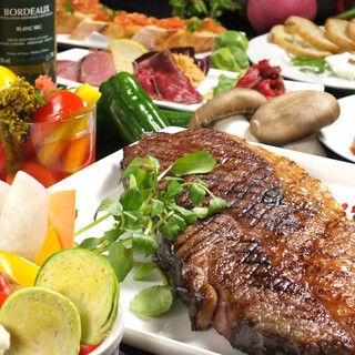 «Dinner» Dry aged beef 10,000 yen course