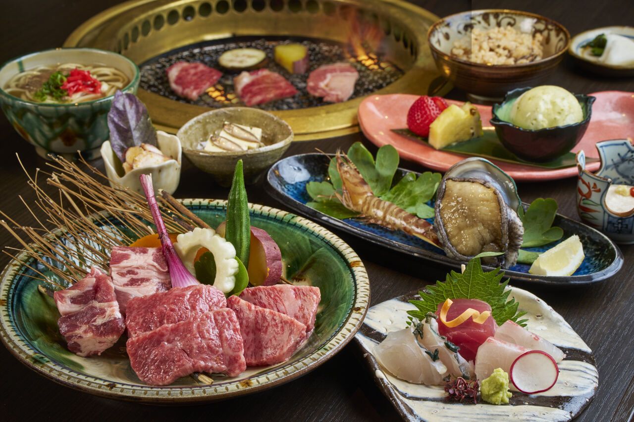 炭火焼コース～進貢船～