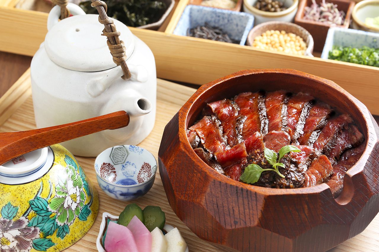 【ランチ】近江牛希少部位のひつまぶし膳