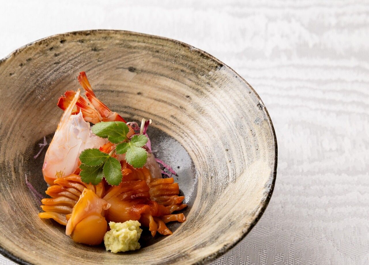 【個室確約】～禄膳～春の旬を盛り込んだ八寸や焼物など全10品