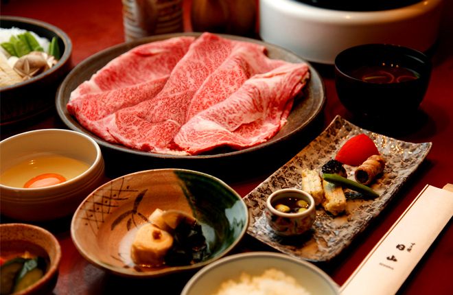 Sukiyaki Course Matsu（Premium Beef）