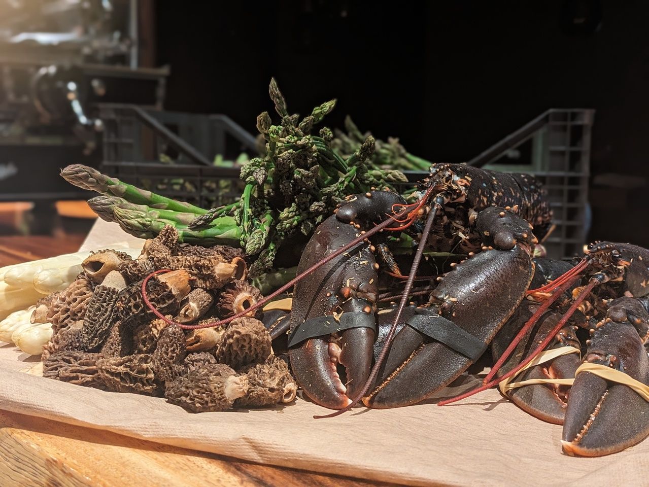 【ランチ・ディナー】サカエヤの近江牛サーロインとサスエ前田魚店の鮮魚　スペシャリタ