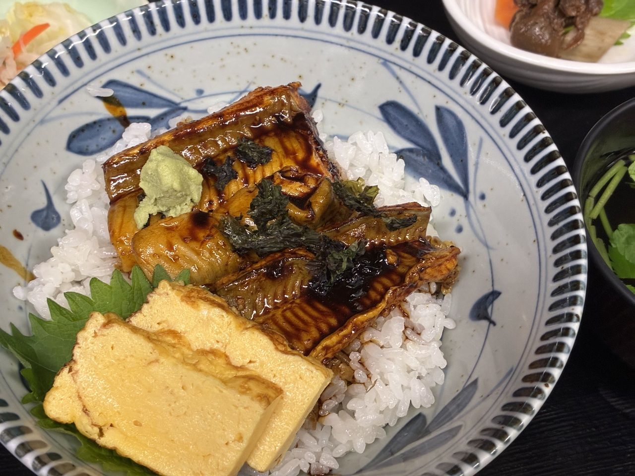 Conger eel rice bowl