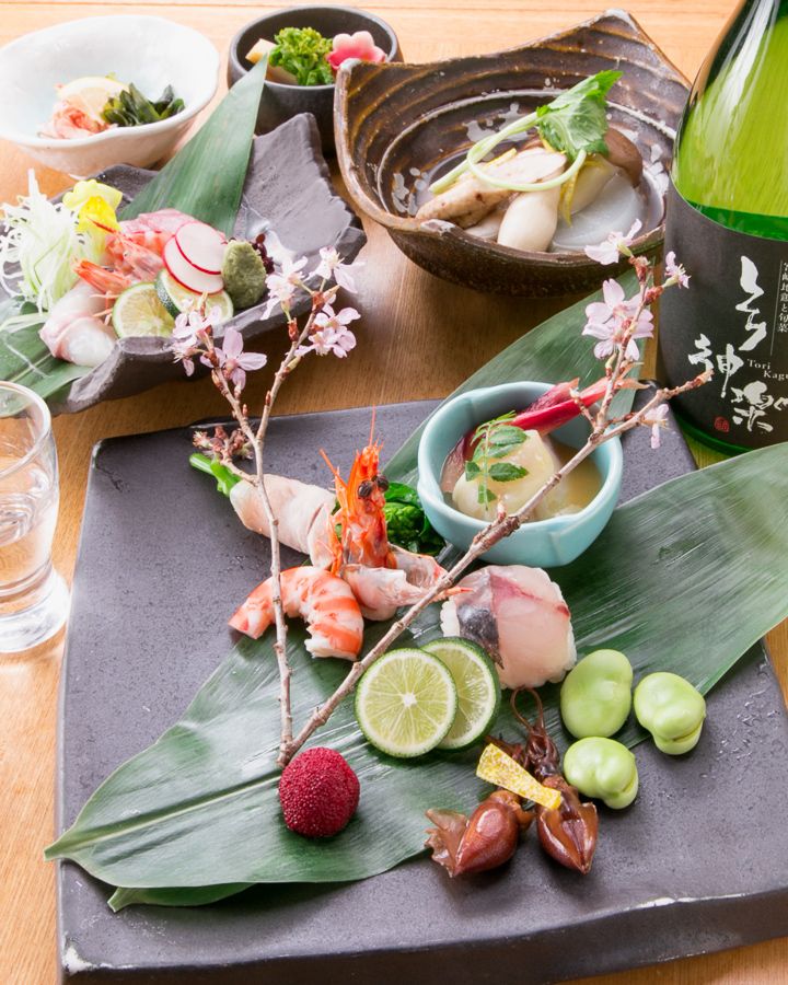 [Tori Kagura Course] <10 dishes> ▶︎