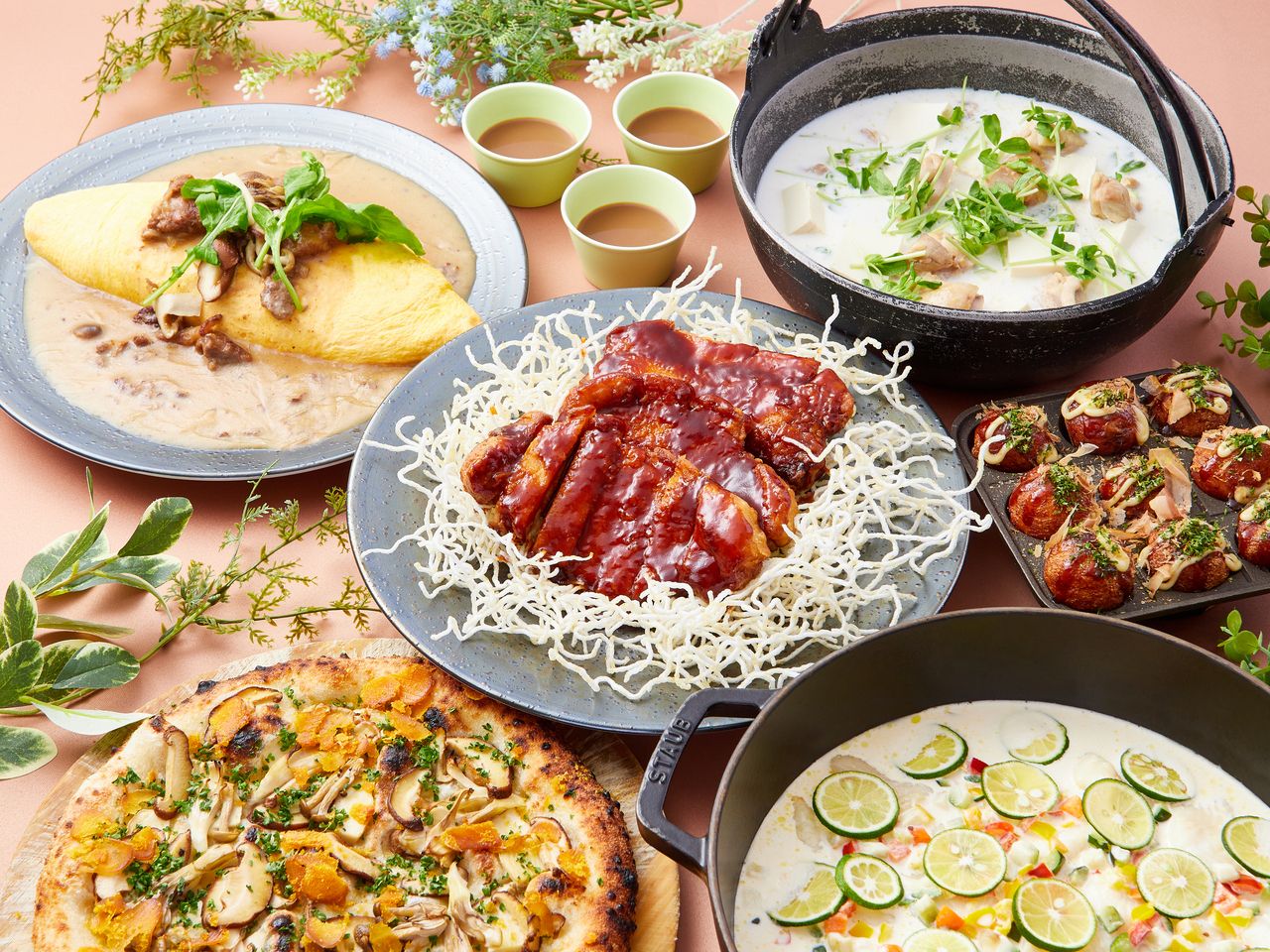 Brunch Buffet  3,740 yen → 3,190 yen