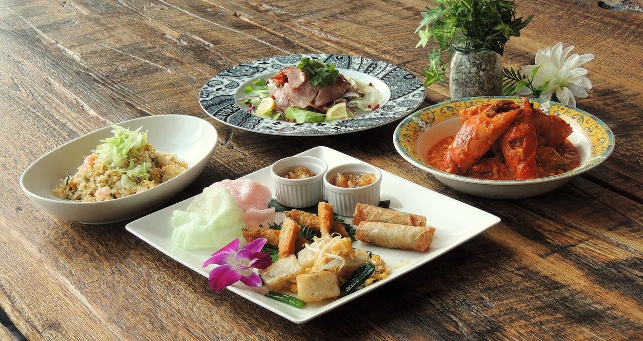 【Lunch】チリクラブがメインのランチコース＋スパークリングワイン含む2時間飲み放題＋窓側確約