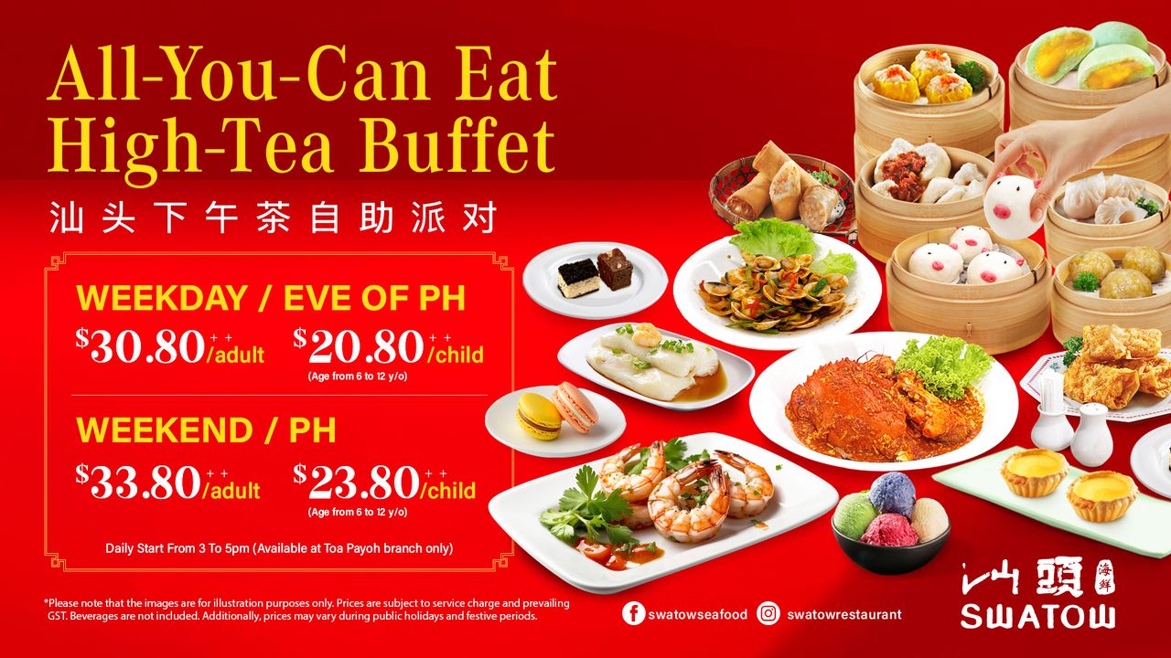 High Tea Dim Sum Buffet