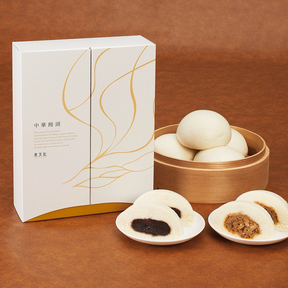 【お土産】万頭６個入り（肉まん３個、あんまん3個）