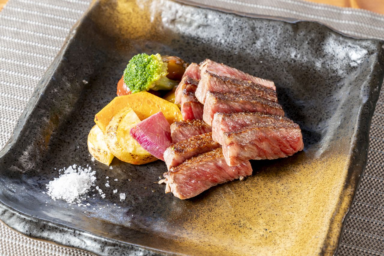 和牛 “信州プレミアム牛” サーロイン 130ｇコース